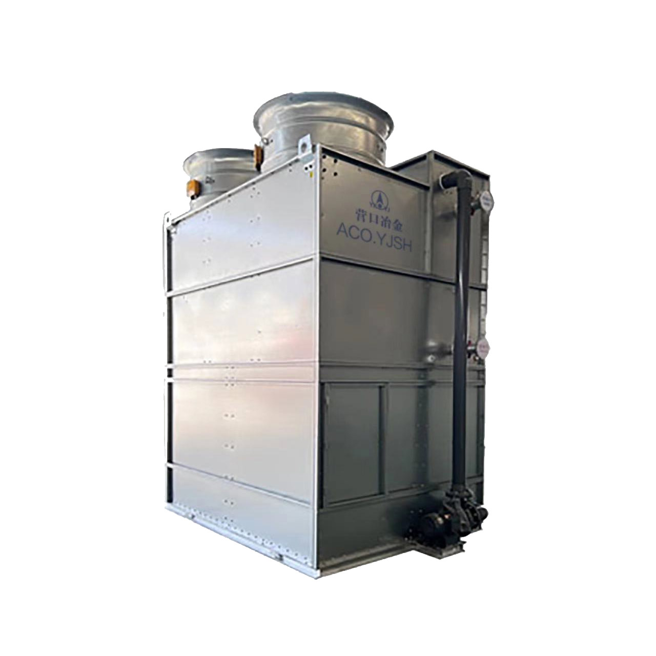 Counter flow closed cooling tower